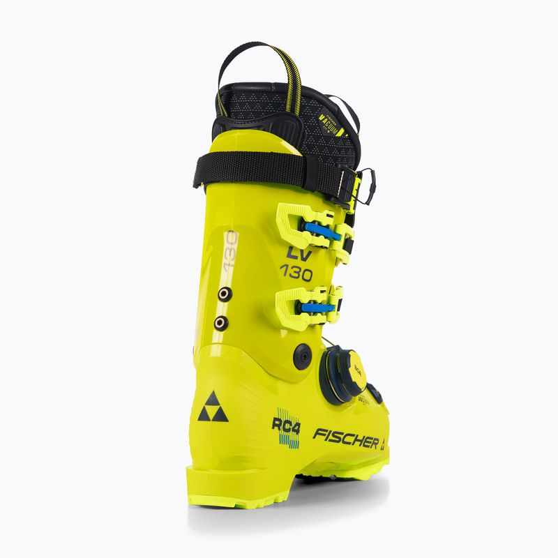 Férfi síbakancs Fischer RC4 130 LV VAC BOA yellow 4