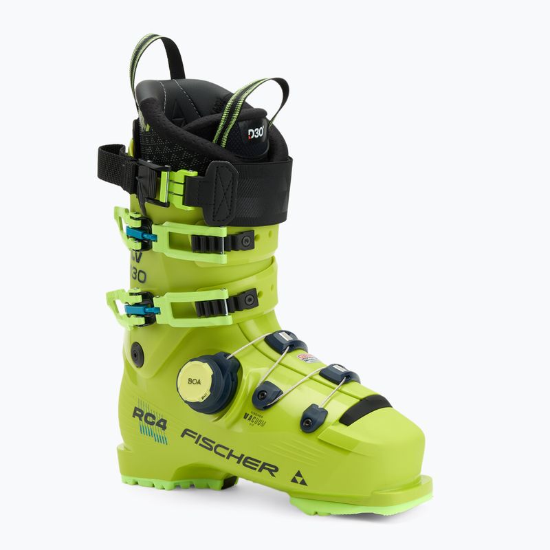 Férfi síbakancs Fischer RC4 130 LV VAC BOA yellow