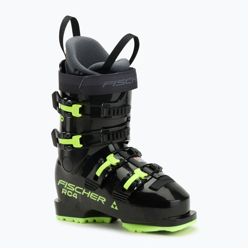 Gyerek sícipő Fischer RC4 60 JR GW black/black