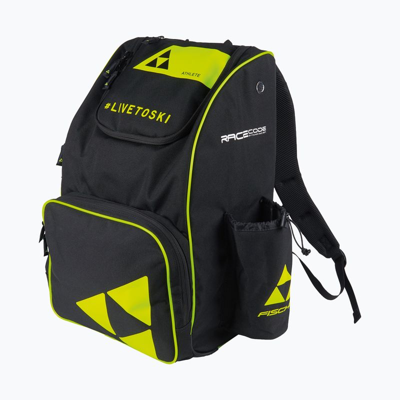 Sí hátizsák Fischer Backpack Race 55 l black/yellow 2