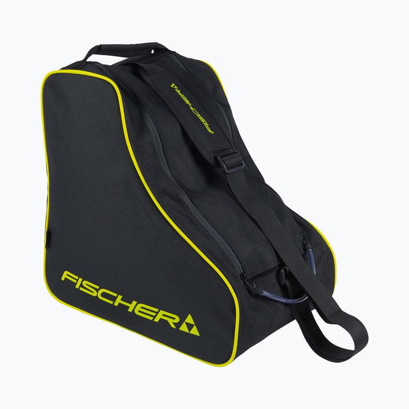 Sícipőtartó táska Fischer Bootbag Nordic Eco 38 l black/yellow