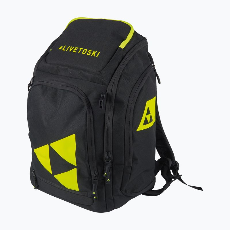 Fischer Alpine Race 36 l sí hátizsák black/yellow 2