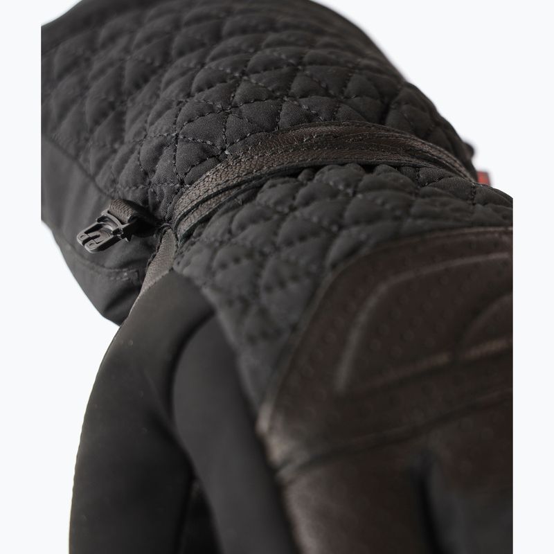 Női síkesztyű Lenz Heat Glove 6.0 Finger Cap black 11