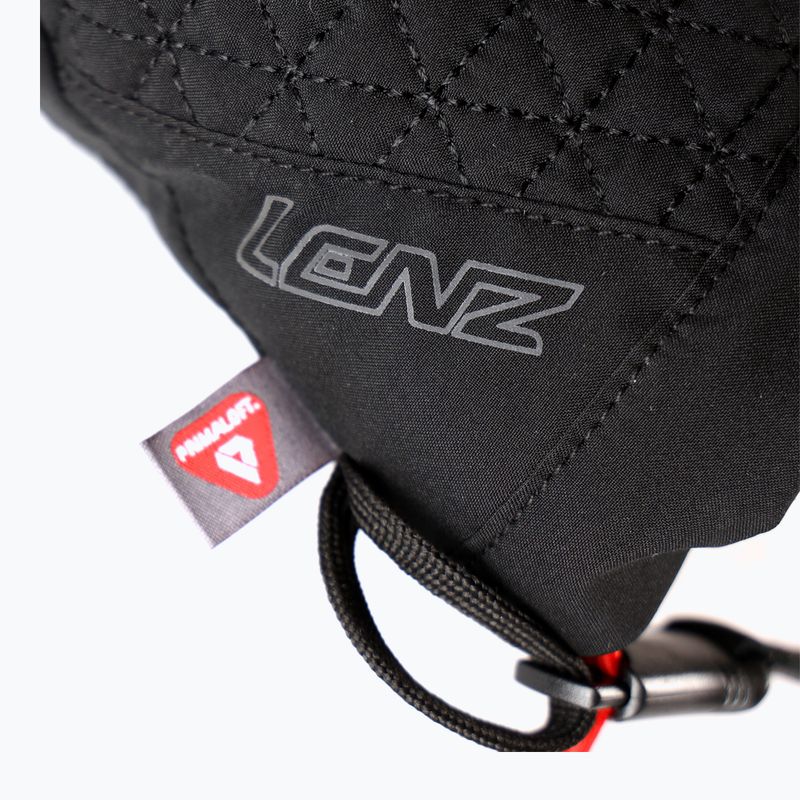 Női síkesztyű Lenz Heat Glove 6.0 Finger Cap black 12