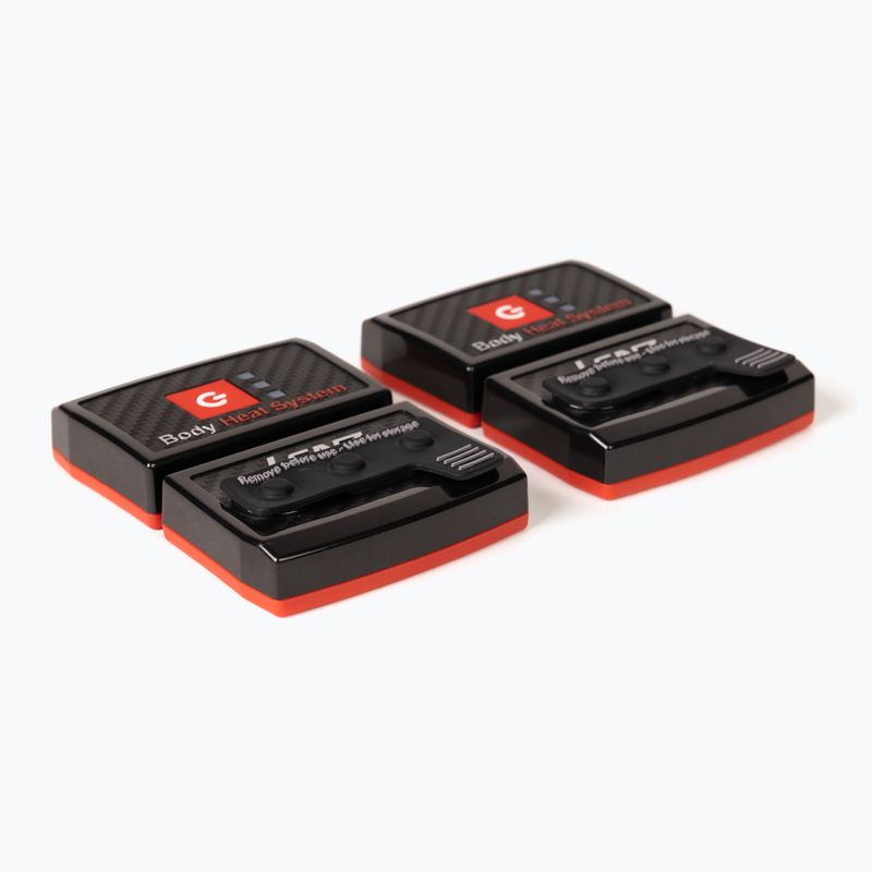 Akkumulátor zoknihoz Lenz Heat Pack 2.0 (USB) 2 szt. black/ red 5