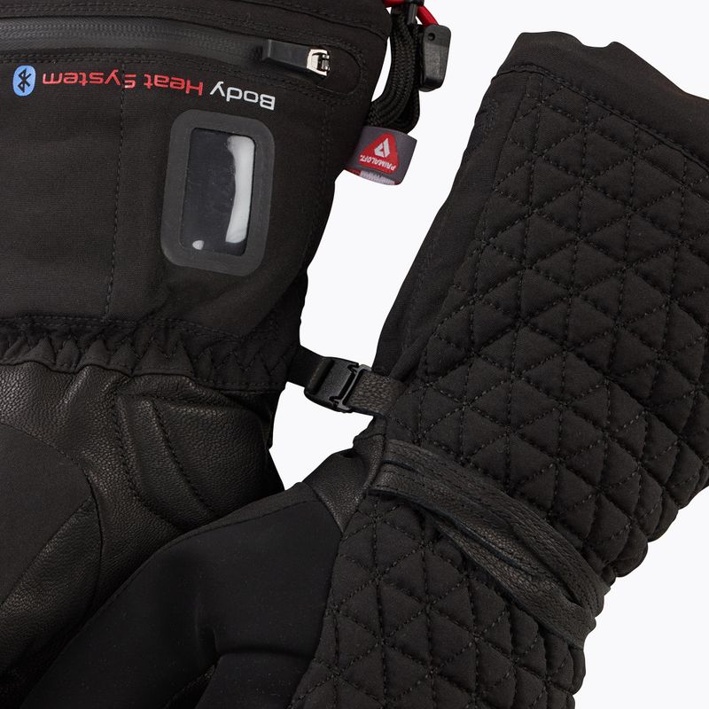 Női síkesztyű Lenz Heat Glove 6.0 Finger Cap black 6