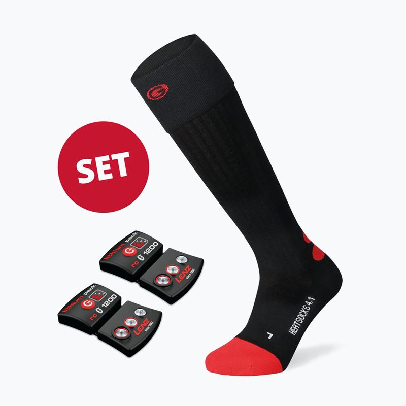 Lenz Heat Sock 4.1 készlet + lítium csomag RCB 1200 fekete 5