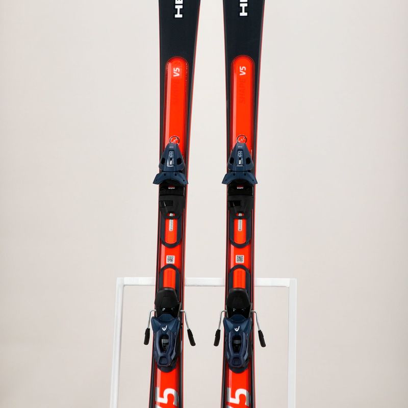 HEAD Shape e.V5 AMT-PR + PR 11 sötétkék/piros downhill sílécek 8