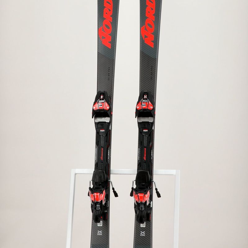 Nordica Spitfire DC 68 Pro FDT + XCELL12 FDT szürke/piros lesiklás sílécek 16