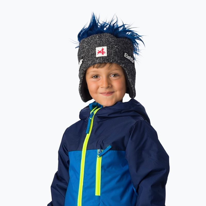 Gyerek téli sapka Eisbar Penny SA grafit/blue 3