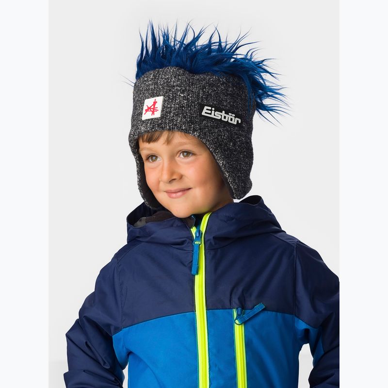 Gyerek téli sapka Eisbar Penny SA grafit/blue 4