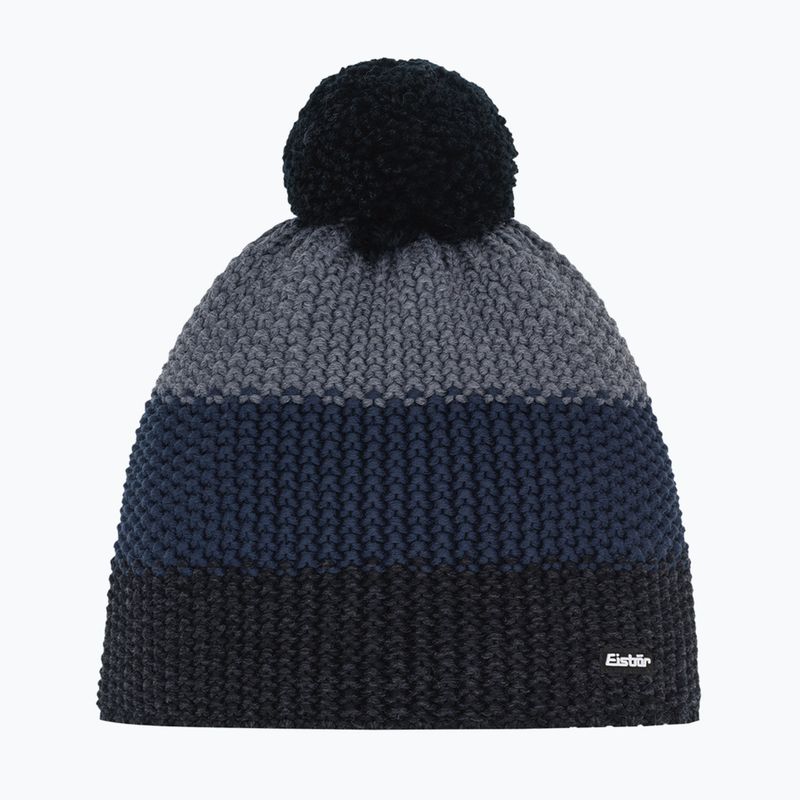 Téli sapka Eisbar Star Pompon black/cobalt/anthracite