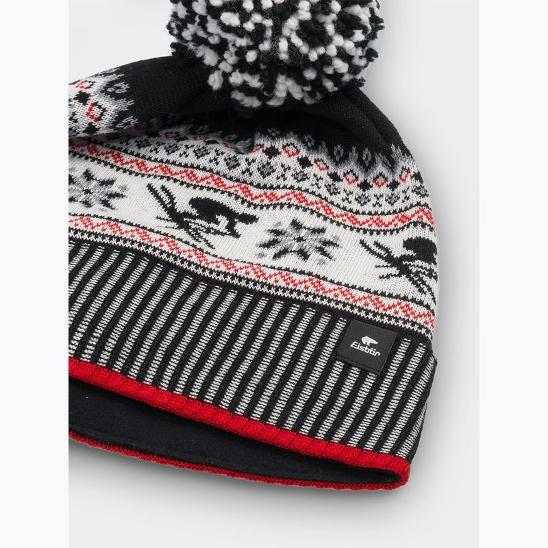 Téli sapka Eisbar Retroski Pompon black 2