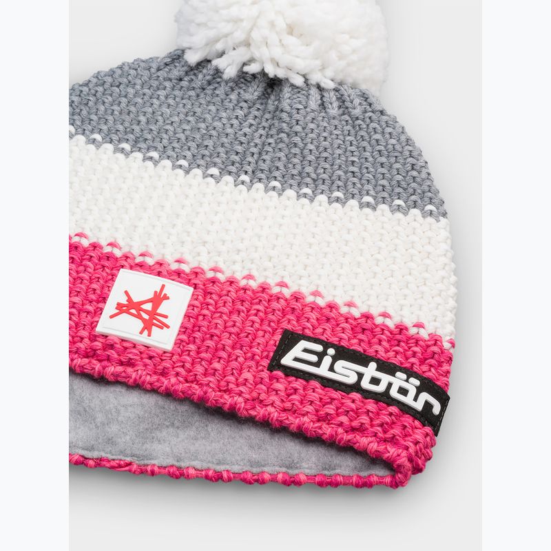 Gyerek téli sapka Eisbar Stan Pompon SA pink 2