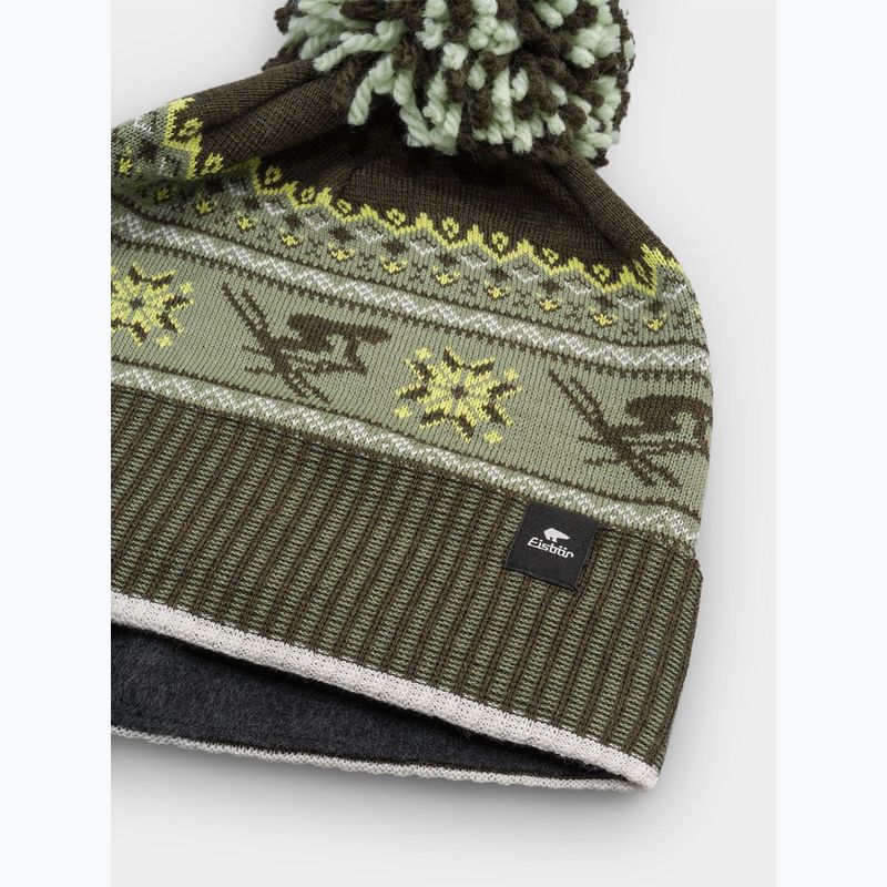 Téli sapka Eisbar Retroski Pompon olive/khaki green 2