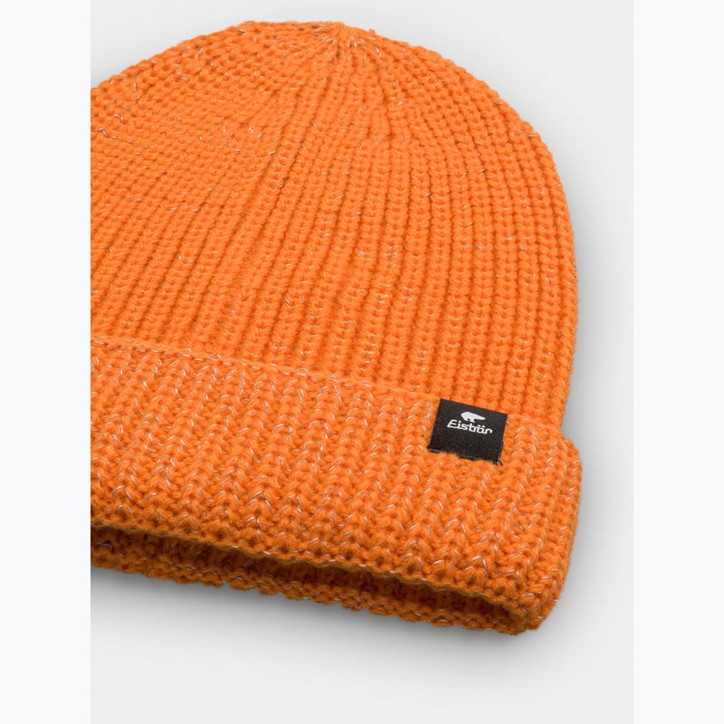 Gyerek téli sapka Eisbar Lenoko Reflective orange 2