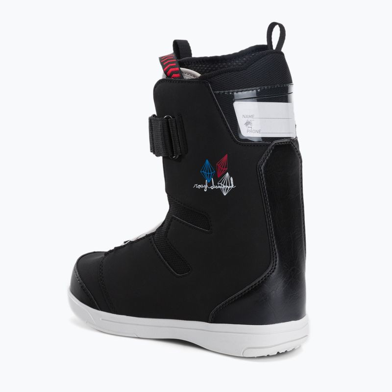 Gyermek snowboard csizma DEELUXE Rough Diamond fekete 572029-3000/9110 2