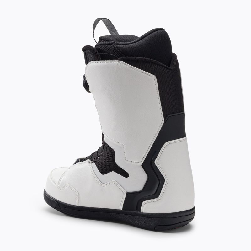 Férfi snowboard csizma DEELUXE Id Dual Boa Fehér/Fekete 572115-1000 2