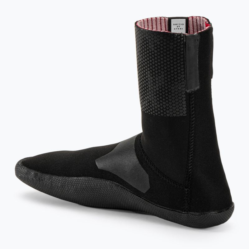 Neoprén zokni ION Socks Ballistic 3/2 Round Toe black 3