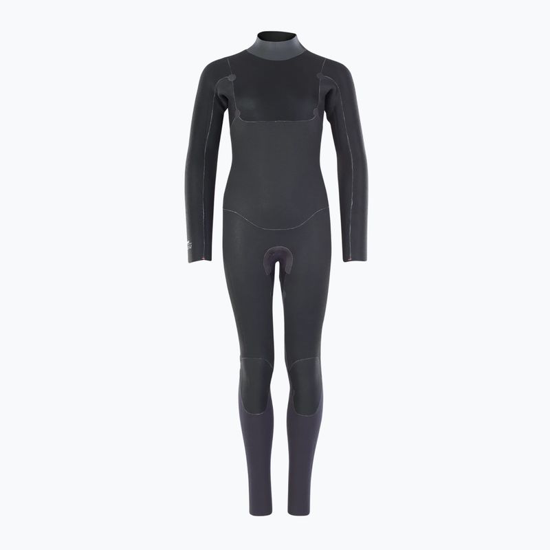Gyerek úszóruha ION Capture 5/4 Back Zip steel blue/red 3