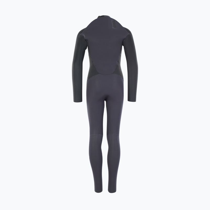 Gyerek szörfruha ION Capture 4/3 Back Zip Jr steel blue/red 4