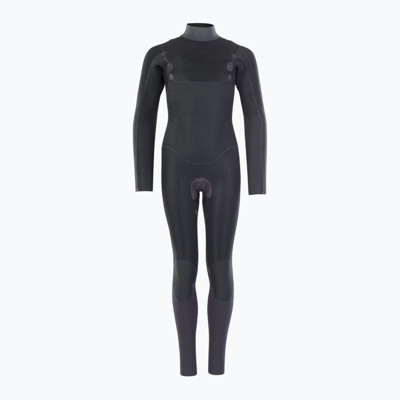 Gyerek úszóruha ION Capture 5/4 Front Zip steel blue/red 3