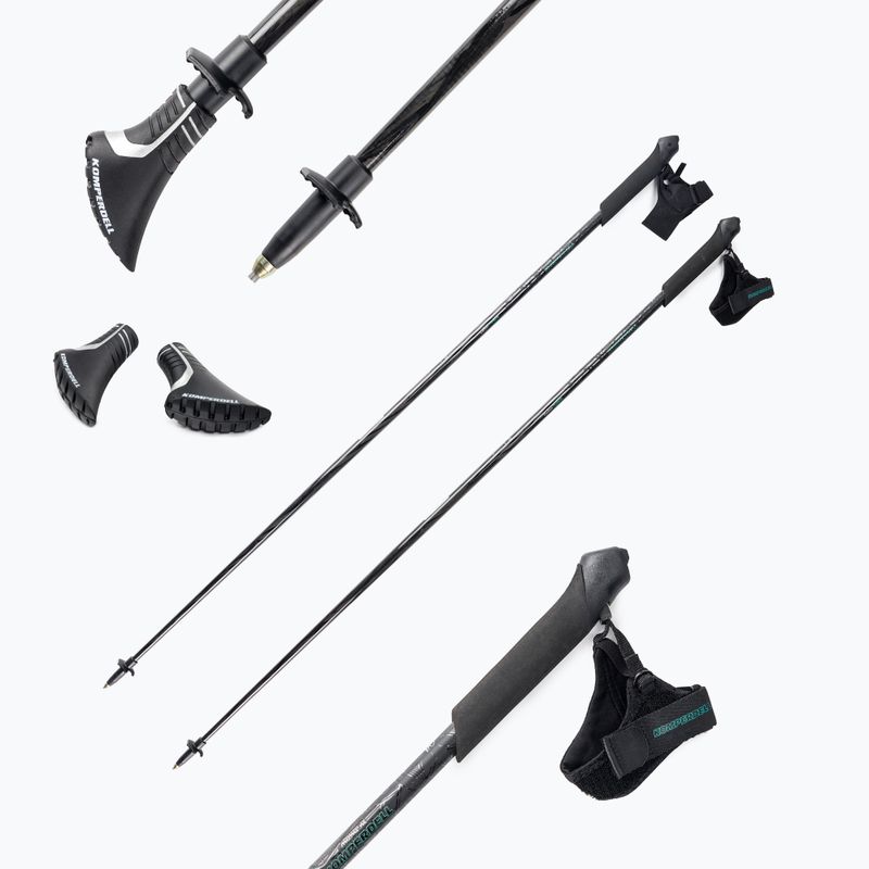 Komperdell Poniente Carbon Pure 1482334-10 Nordic Walking botok 5