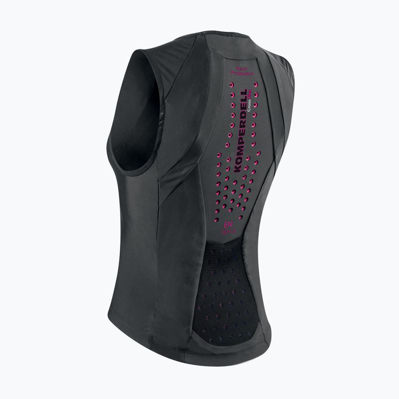 Női Komperdell Air Vest Light fekete/rózsaszín 2
