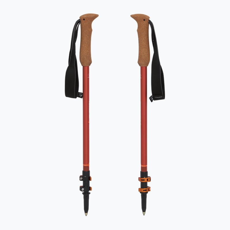 Komperdell Ridgehiker Zero Compact Compact égetett narancssárga túrabotok 5