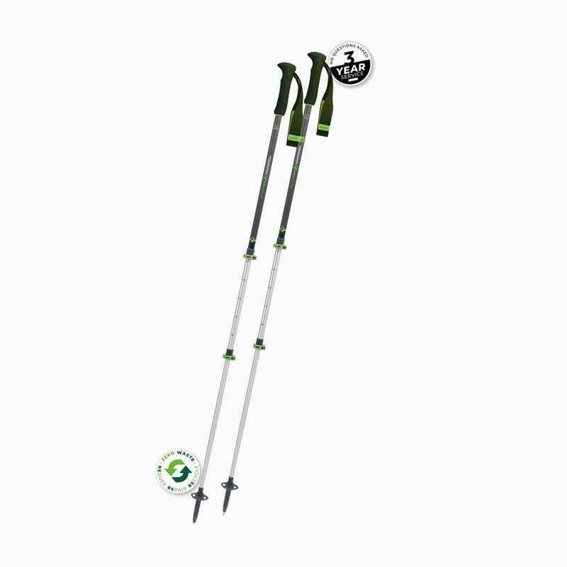 Komperdell Trailmaster Zero forrest zöld trekking botok