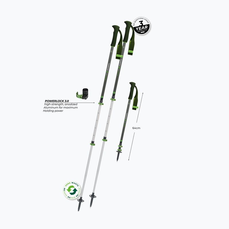 Komperdell Trailmaster Zero forrest zöld trekking botok 10