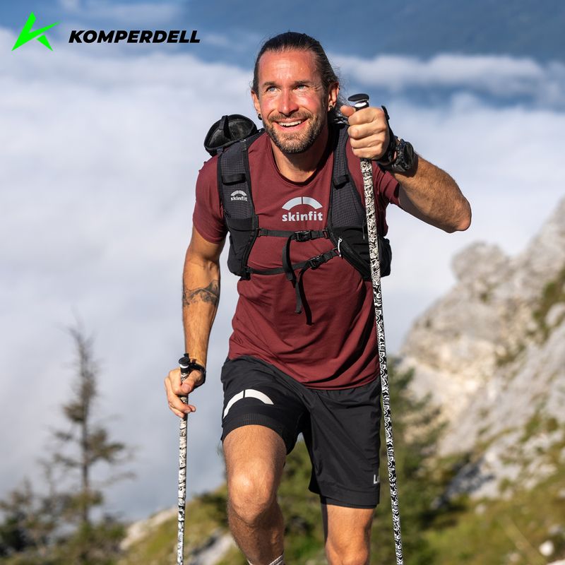 Komperdell FXP Carbon Az Erlkönig futóbotok fekete/fehér 5
