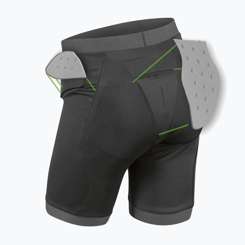 Protektoros rövidnadrág Komperdell Pro Short black/grey 3