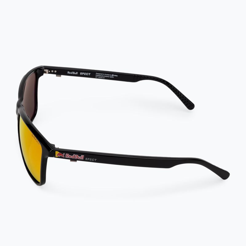 Red Bull Spect Wing Wing Blade fényes fekete/barna, piros tükörrel ellátott kerékpáros szemüveg 4