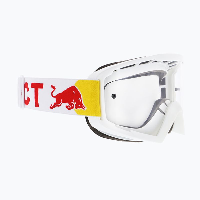 Kerékpáros szemüveg Red Bull SPECT Whip shiny white/clear 3
