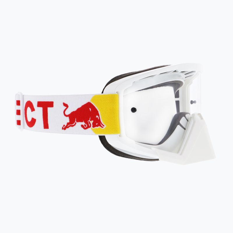 Kerékpáros szemüveg Red Bull SPECT Whip shiny white/clear 4