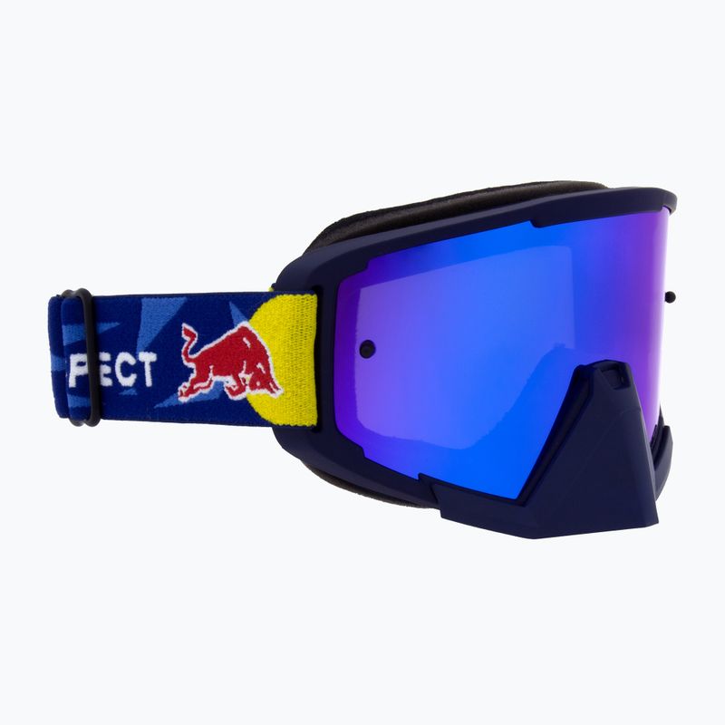 Kerékpáros szemüveg Red Bull SPECT Whip matte blue/smoke/blue mirror 4