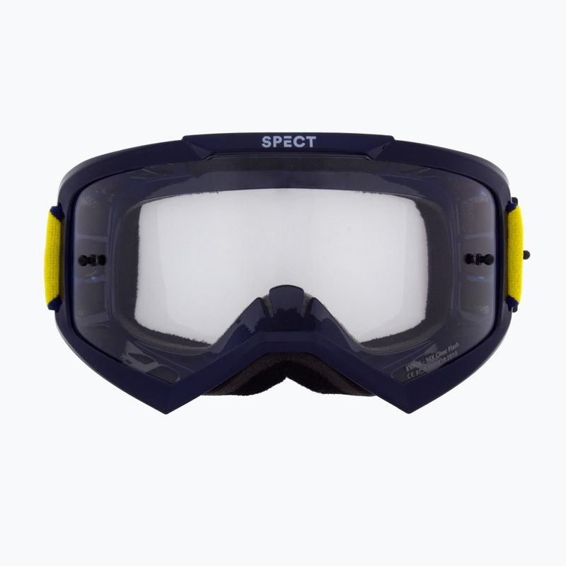 Kerékpáros szemüveg Red Bull SPECT Evan shiny blue/clear 2