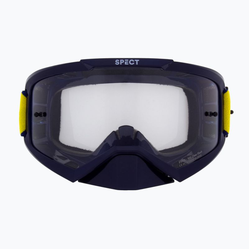Kerékpáros szemüveg Red Bull SPECT Evan shiny blue/clear 3