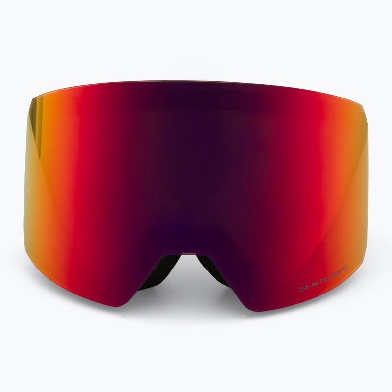Síszemüveg Red Bull SPECT Line black/brown with red mirror/cloudy snow 3