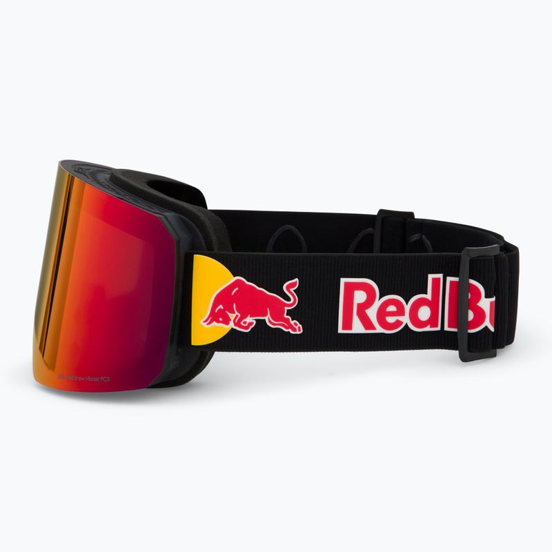 Síszemüveg Red Bull SPECT Line black/brown with red mirror/cloudy snow 5