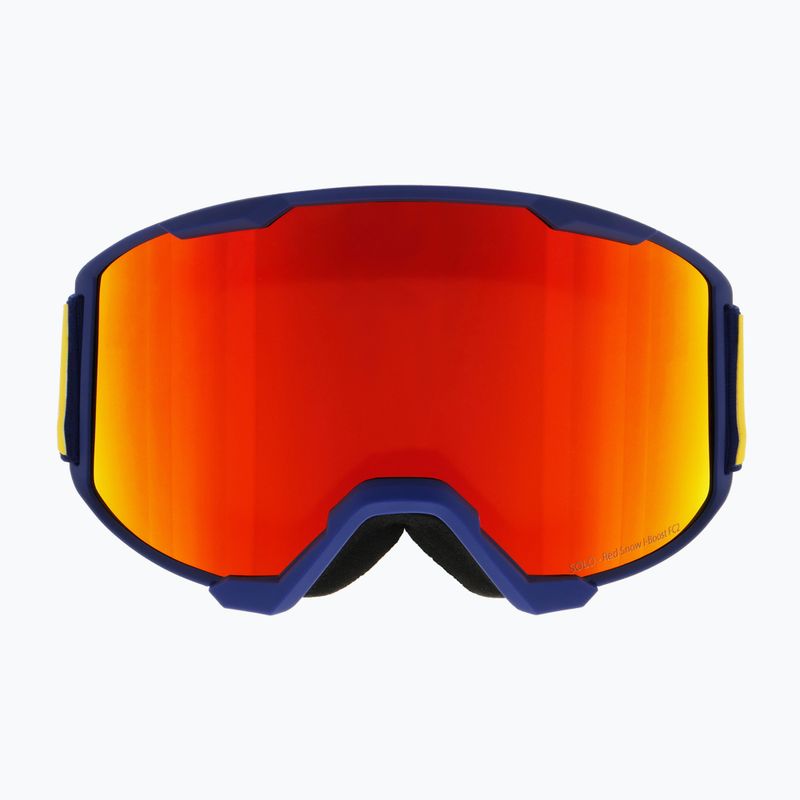 Red Bull SPECT Solo S2 matt sötétkék/kék/barna/piros tükör síszemüveg 2