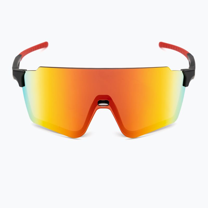 Napszemüveg Red Bull SPECT Stun matt black/brown with red mirror 3
