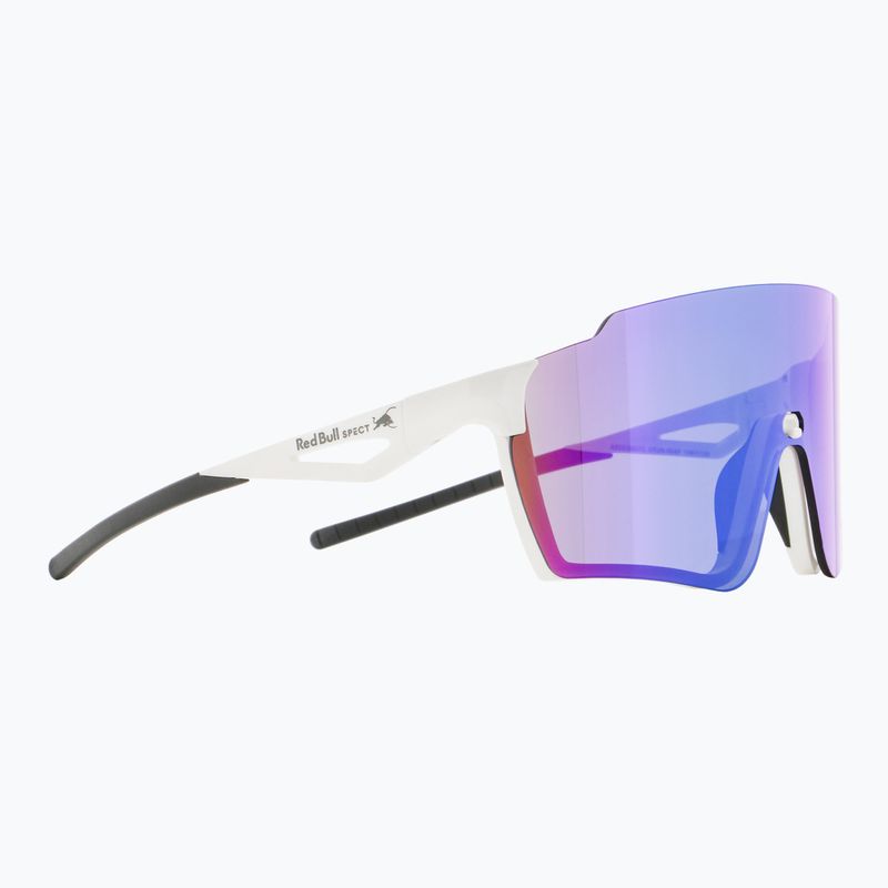 Napszemüveg Red Bull SPECT Stun shiny white/smoke with purple-green mirror 5