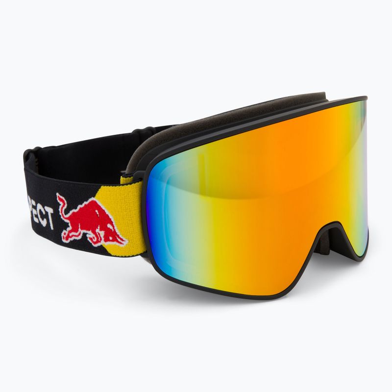 Síszemüveg Red Bull SPECT Rush black/red snow - orange with red mirror
