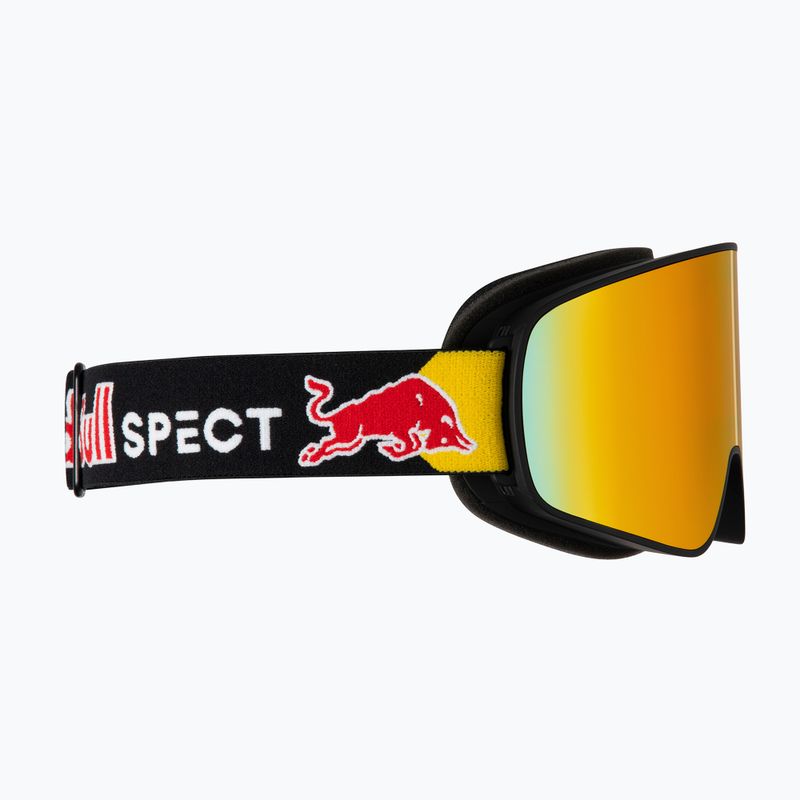Síszemüveg Red Bull SPECT Rush black/red snow - orange with red mirror 5