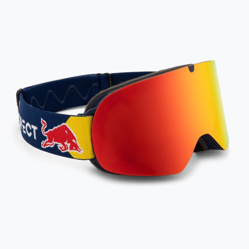 Síszemüveg Red Bull SPECT Rush matt blue/orange with red mirror
