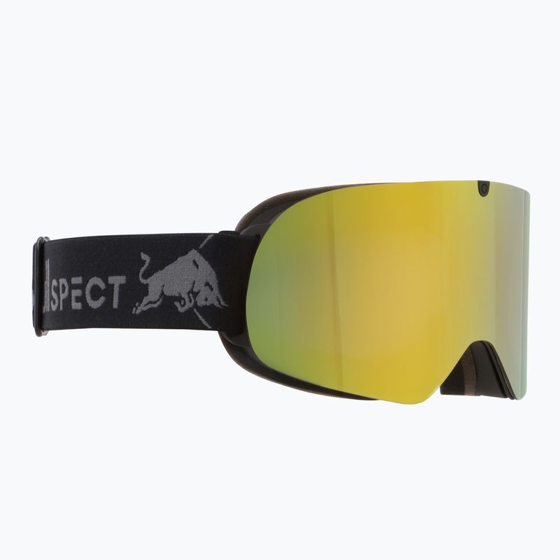 Síszemüveg Red Bull SPECT Rush matte black/smoke with yellow mirror