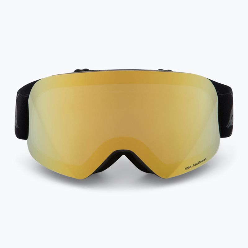 Síszemüveg Red Bull SPECT Soar Photo black/brown with gold chrome x 2