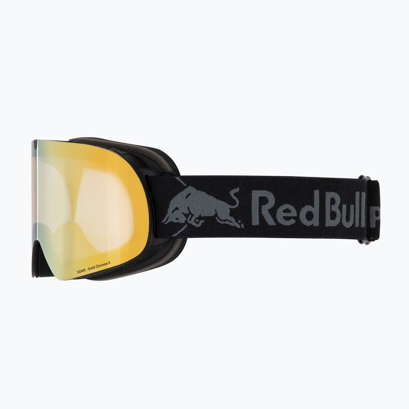 Síszemüveg Red Bull SPECT Soar Photo black/brown with gold chrome x 5